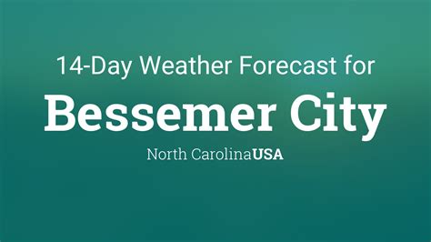 bessemer city nc weather